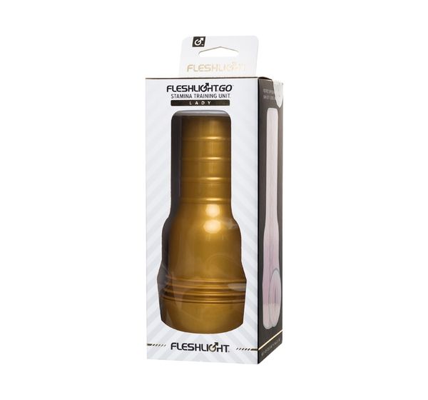 Мастурбатор FLESHLIGHT Go Stamina, TPR, телесный, вагина (18 см) #9