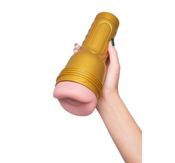 Мастурбатор FLESHLIGHT Pink Butt Stamina, TPR, телесный, анус (25 см) #8