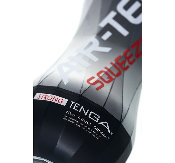 Мастурбатор TENGA Air-Tech Squeeze Strong, TPE, белый (17 см) #10