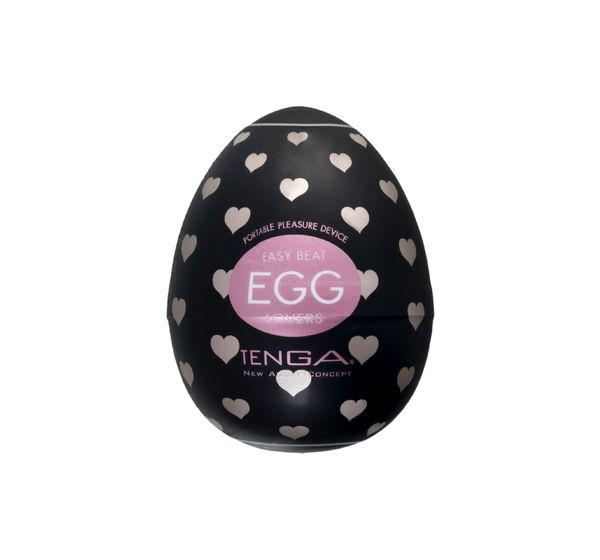 Мастурбатор TENGA Egg Lovers, TPE, черный (6,1 см) #1