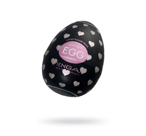 Мастурбатор TENGA Egg Lovers, TPE, черный (6,1 см)