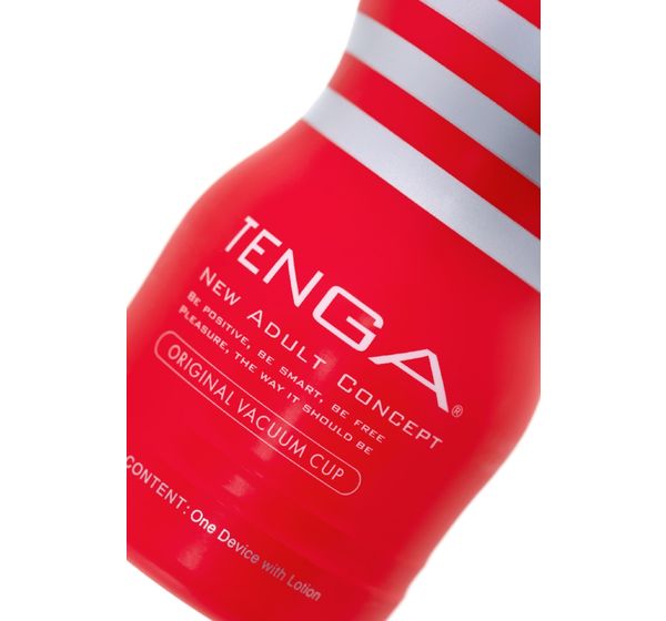 Мастурбатор TENGA Original Vacuum Cup, TPE, белый (18 см) #8