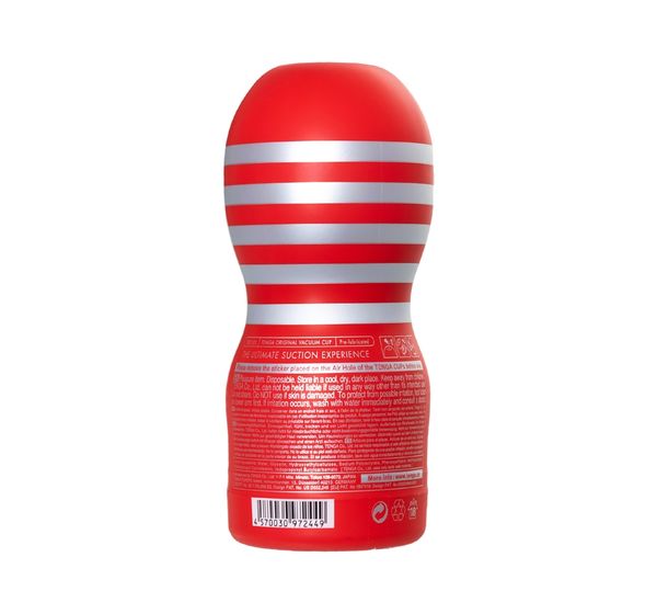 Мастурбатор TENGA Original Vacuum Cup, TPE, белый (18 см) #2