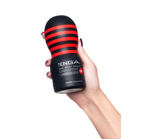 Мастурбатор TENGA Original Vaccum Cup, TPE, белый (18 см) #5