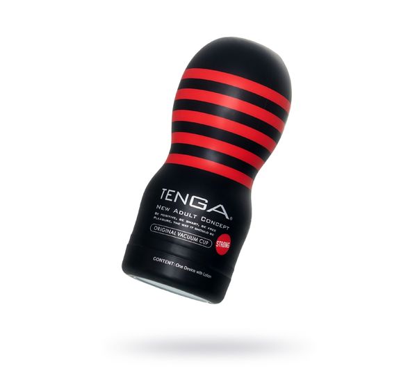 Мастурбатор TENGA Original Vaccum Cup, TPE, белый (18 см)