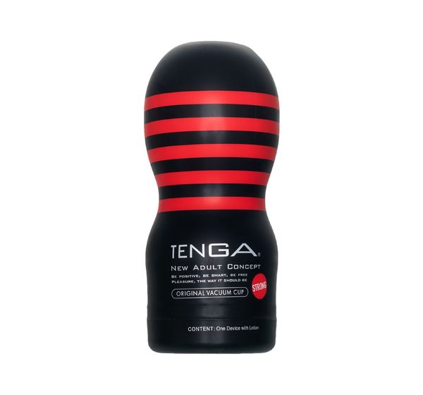 Мастурбатор TENGA Original Vaccum Cup, TPE, белый (18 см) #1