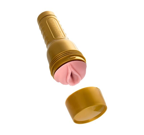 Мастурбатор FLESHLIGHT Gold Stamina, TPR, телесный, вагина (25 см) #3