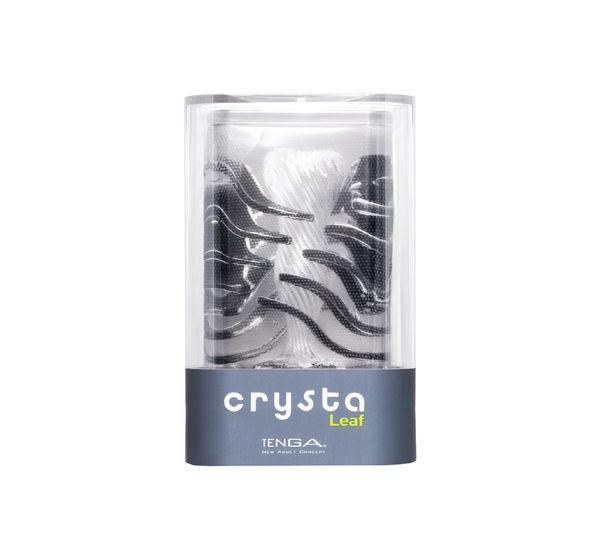 Мастурбатор TENGA Crysta Leaf, TPE, прозрачный (15,5 см) #6