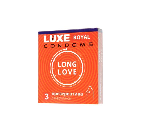 Презервативы Luxe, royal Long love (18 см, 5,2 см, 3 шт) #1