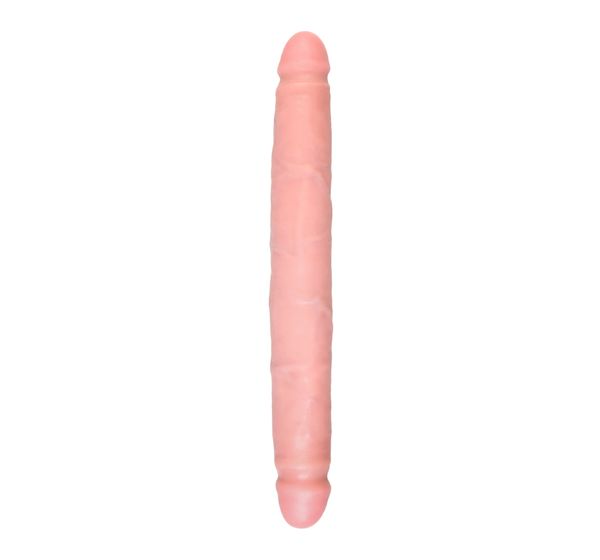 Фаллоимитатор Pipedream, King Cock 12" Slim Double Dildo - Flesh #1