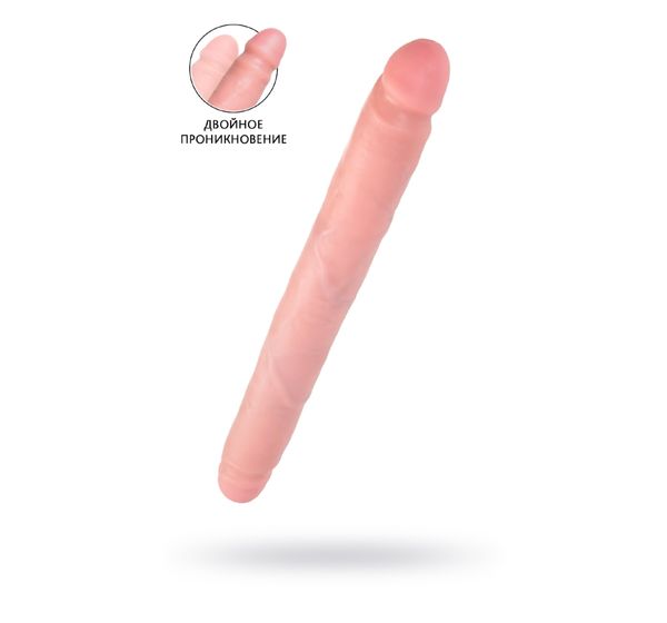 Фаллоимитатор Pipedream, King Cock 12" Slim Double Dildo - Flesh