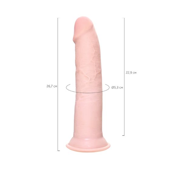 Фаллоимитатор Pipedream, King Cock 9" Triple Density Cock - Flesh, телесный #9