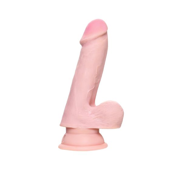 Фаллоимитатор Pipedream, King Cock 6.5" Triple Density Cock with balls - Flesh, телесный #1