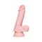 Фаллоимитатор Pipedream, King Cock 6.5" Triple Density Cock with balls - Flesh, телесный #1