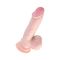 Фаллоимитатор Pipedream, King Cock 7.5" Triple Density Cock with balls - Flesh, телесный #4