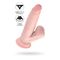 Фаллоимитатор Pipedream, King Cock Plus 8" Triple Density Cock With Swinging balls - Flesh, телесный