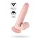 Фаллоимитатор Pipedream, King Cock Plus 9" Triple Density Cock With Swinging balls - Flesh, телесный