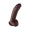 Фаллоимитатор Pipedream, King Cock 9" Cock with balls -Brown, коричневый #4