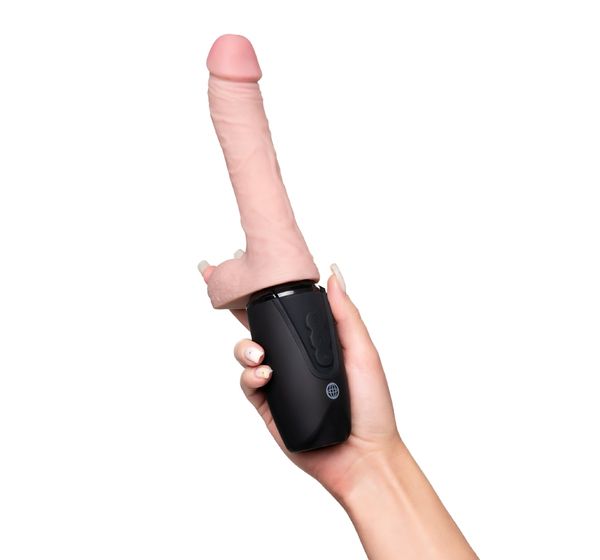 Реалистичный вибратор Pipedream, King Cock Plus 6.5" Thrustihg Cock with balls - Light #6